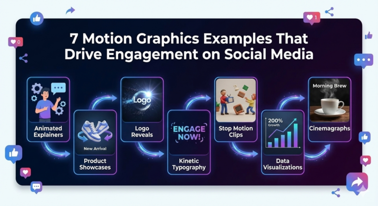 7 Motion Graphics Examples That Drive Engagement on Social Media
